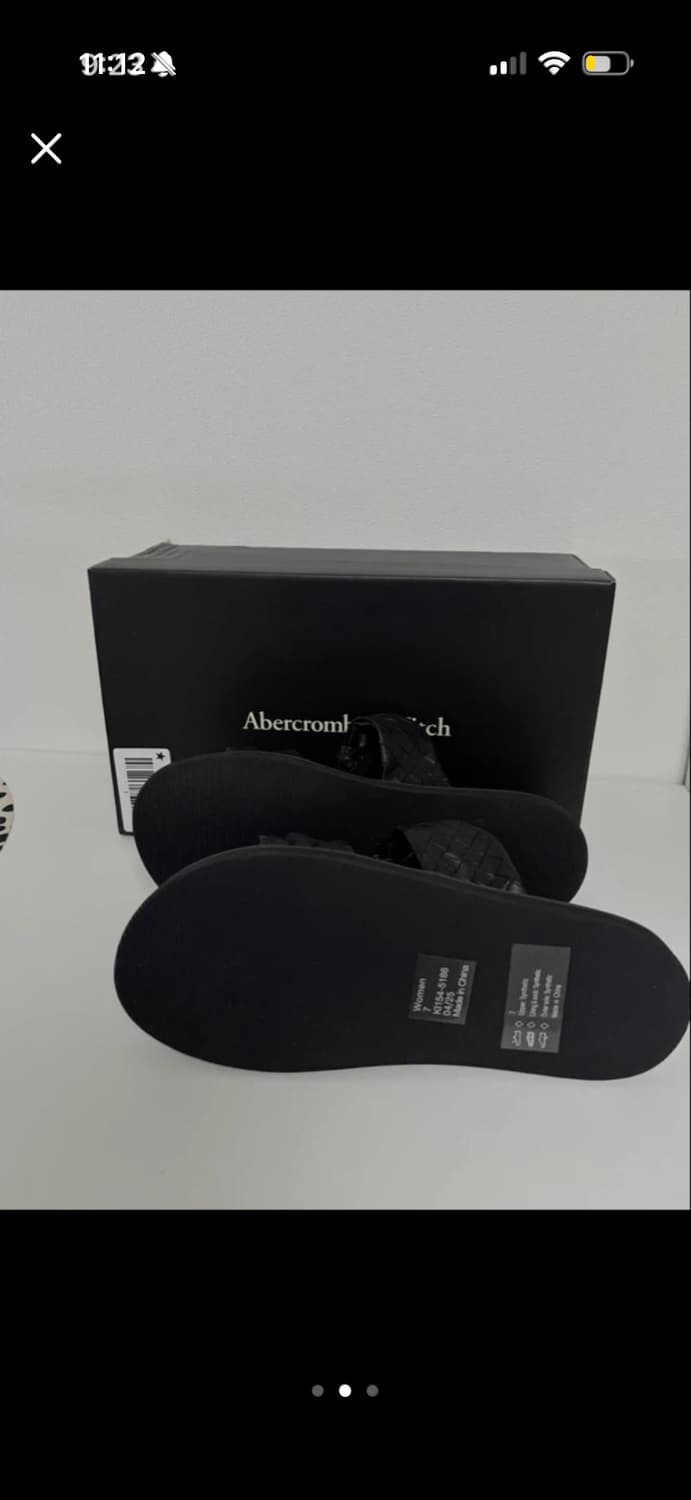 새상품 Abercrombie & Fitch 샌들 US 7  (보테가st) 상품이미지2
