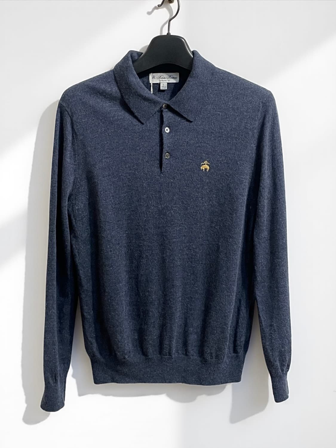 브룩스 브라더스 울 카라 스웨터 상품이미지1