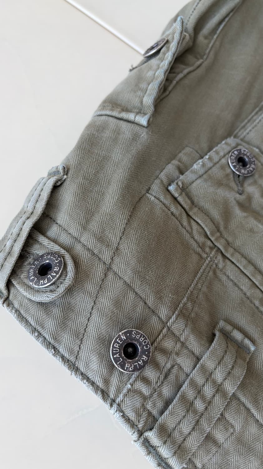 폴로 랄프로렌 HBT 헤링본 밀리터리 몽키팬츠 30x30(실측32) 상품이미지10