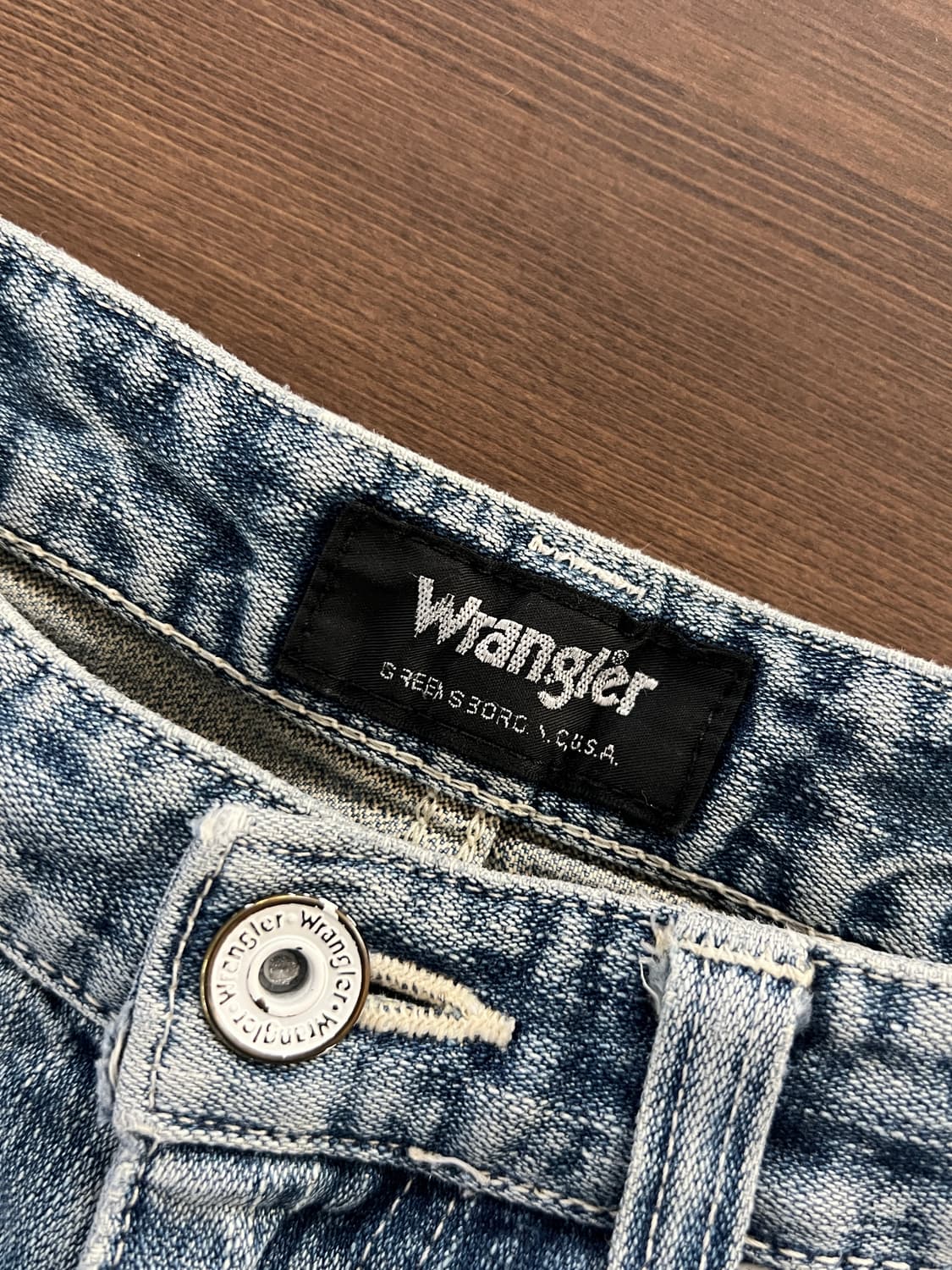 Wrangler 랭글러 부츠컷 나팔핏 연청 데님 팬츠 상품이미지6