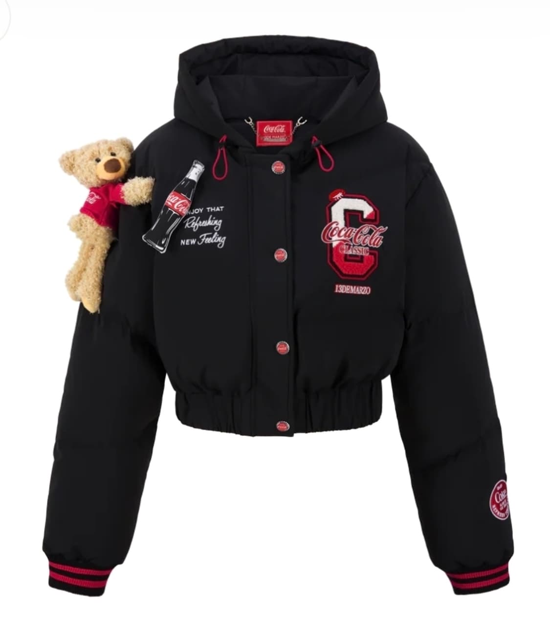 13demarzo 코카콜라 패딩 상품이미지7