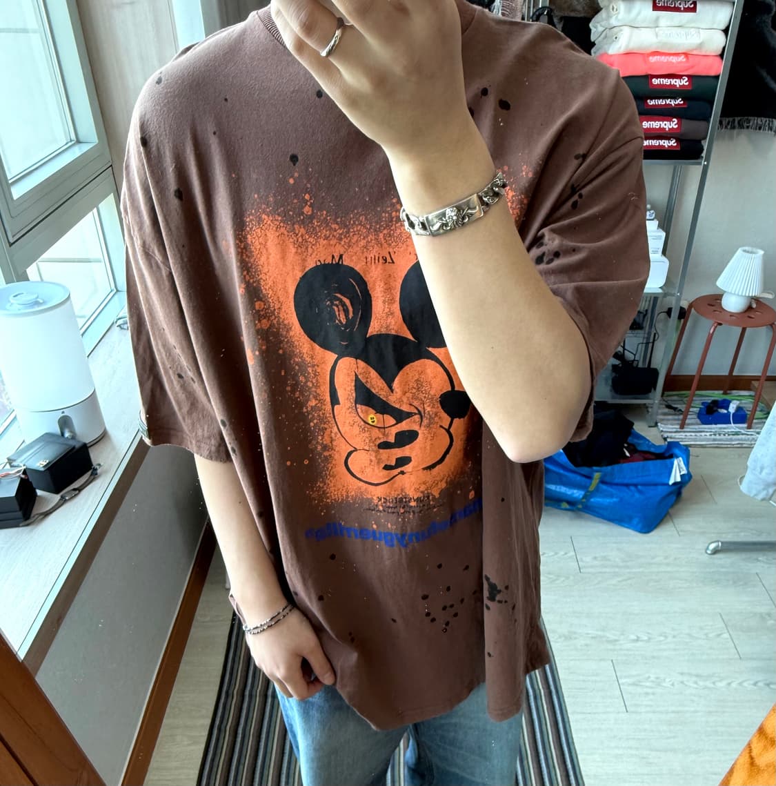 네임 퍼니 게릴라 반팔 티셔츠 상품이미지2