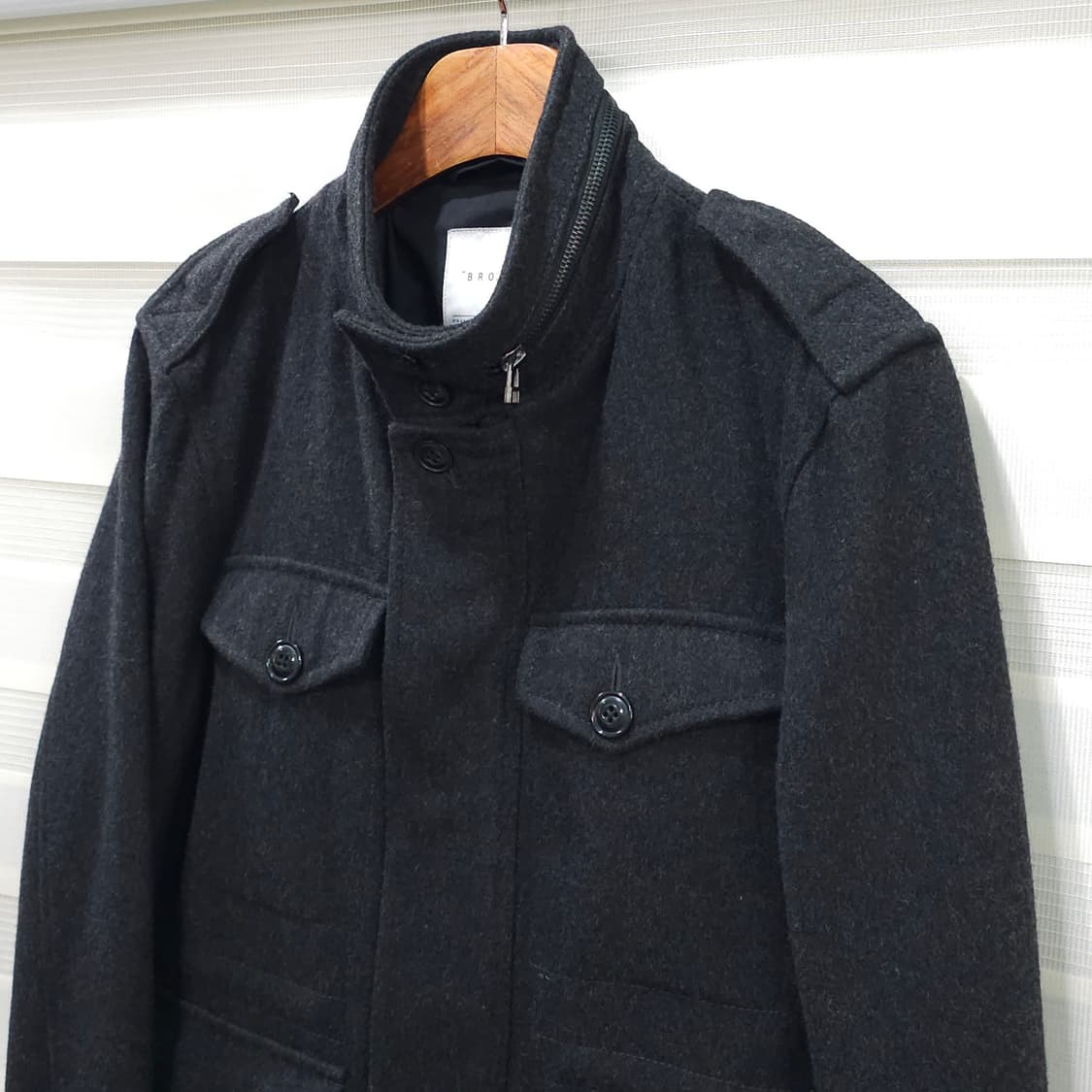 일본 BROWNY 울 필드자켓- M 상품이미지2