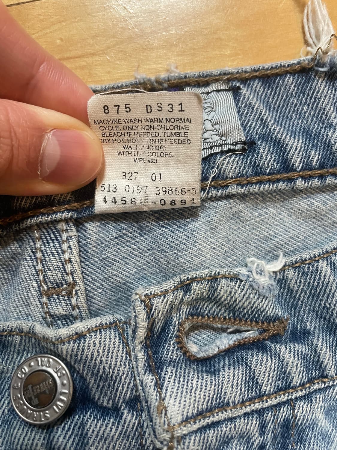 36 X 32 리바이스 실버탭 배기핏 커스텀 상품이미지4