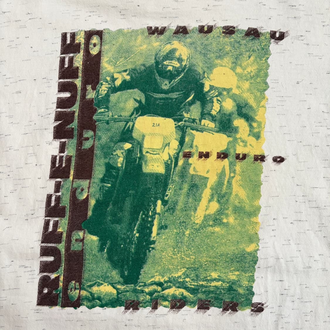 90s USA Ruff-E-Nuff Enduro 빈티지 반팔티 XL 상품이미지9