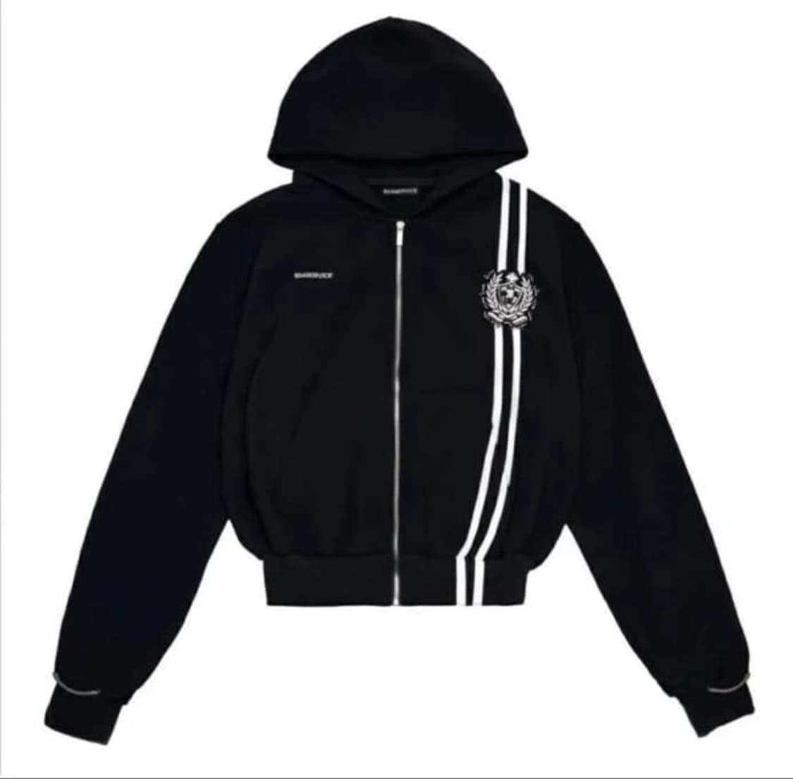 구함) 604서비스 비즈 스쿨 로고 트랙 후드집업 상품이미지1