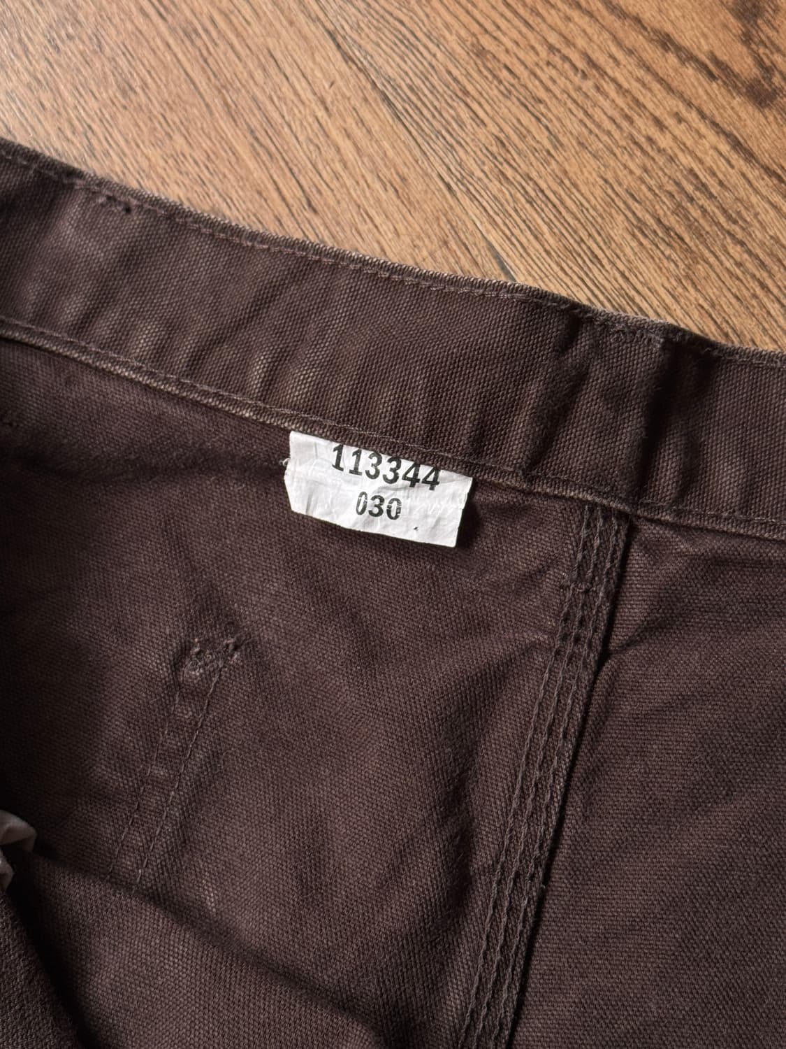 [36]칼하트 USA 다크브라운 싱글니 워크팬츠 상품이미지7