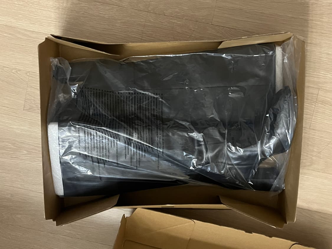 H&M 가죽 니하이 부츠 블랙 상품이미지3