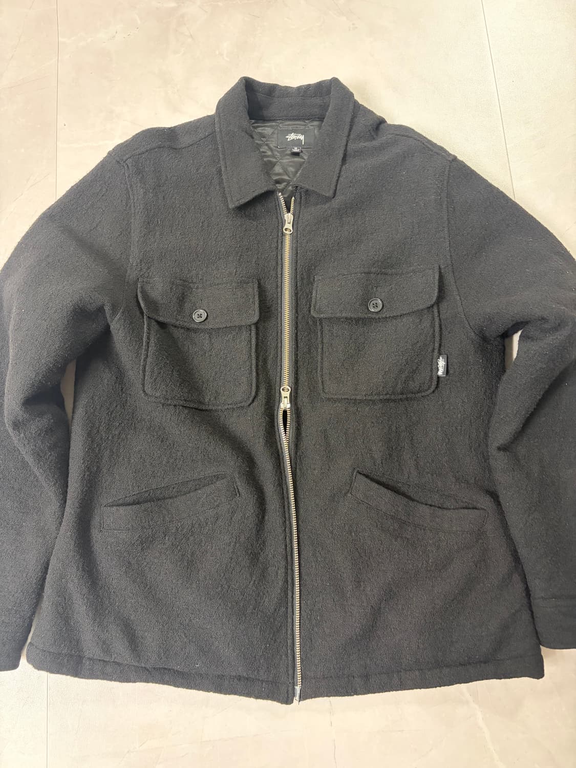 스투시x파타 울자켓 상품이미지3