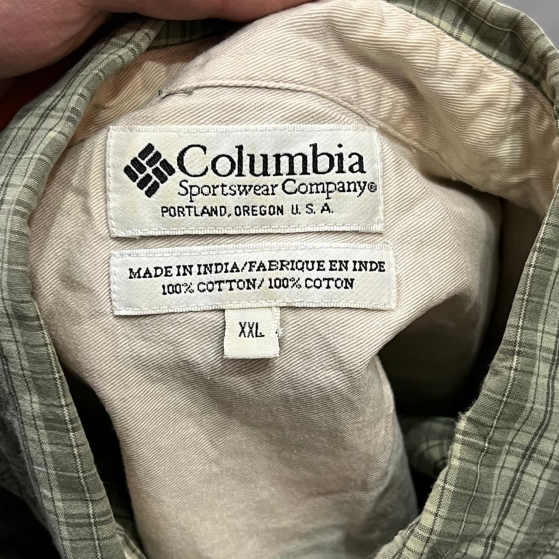  컬럼비아 체크 셔츠 y14972 상품이미지7