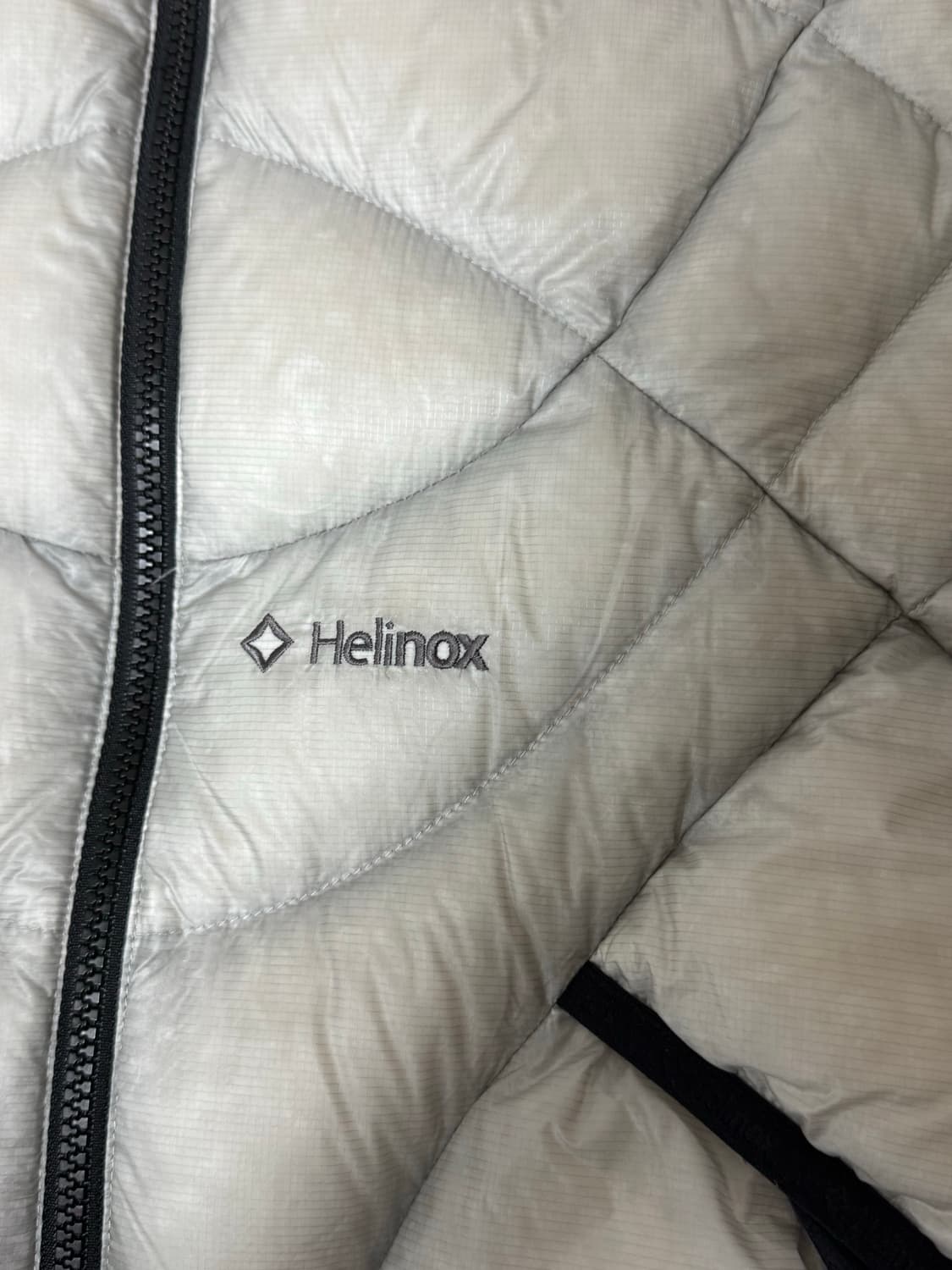 [L] 헬리녹스 웨어 이클립스 팩 다운 자켓 라이트 그레이 패딩 상품이미지2