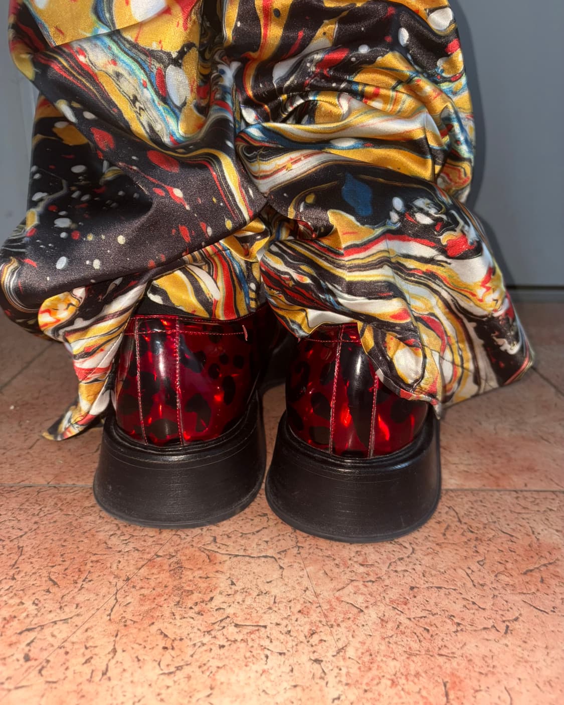 D&G Blood Leopard Derby 상품이미지4