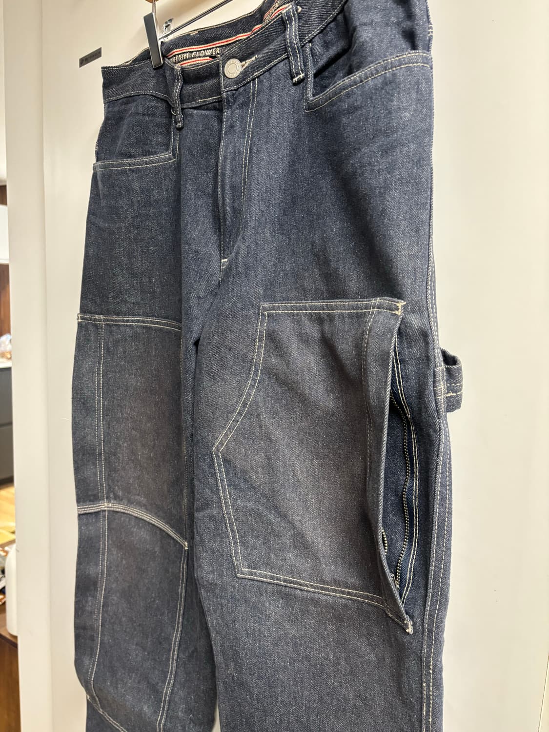 [32] 스투시 X 1017 Alyx 9SM 카펜터 팬츠 블루 상품이미지4