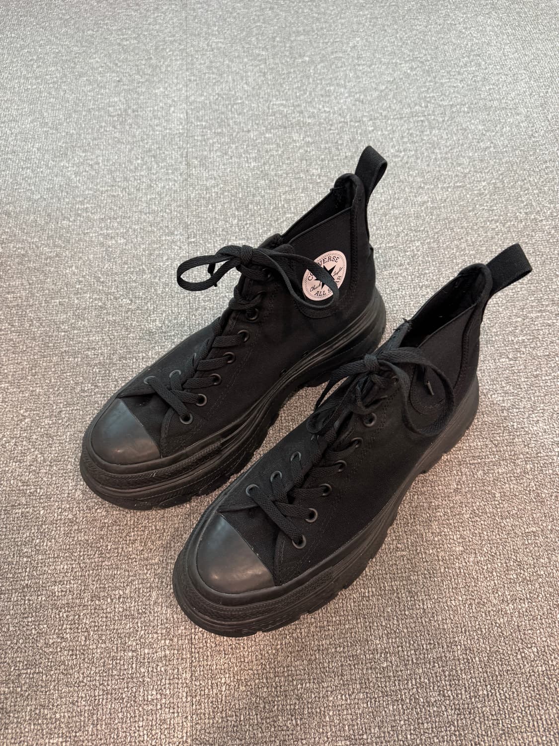 컨버스 올스타 척테일러 R 트랙웨이브 사이드고어 하이 블랙 285 상품이미지3