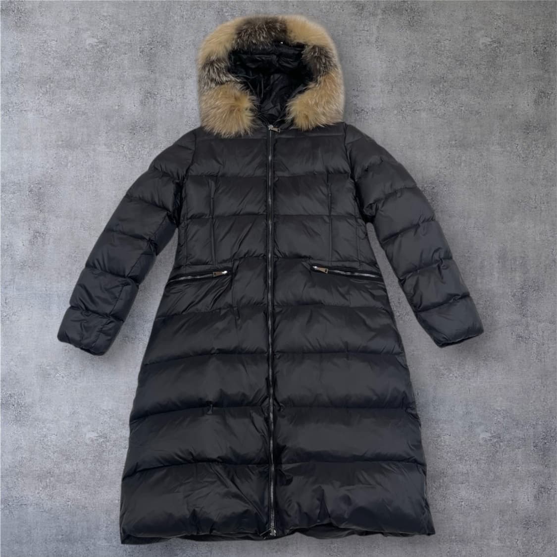 몽클레어 Moncler  후드 퍼 롱패딩 4 상품이미지1