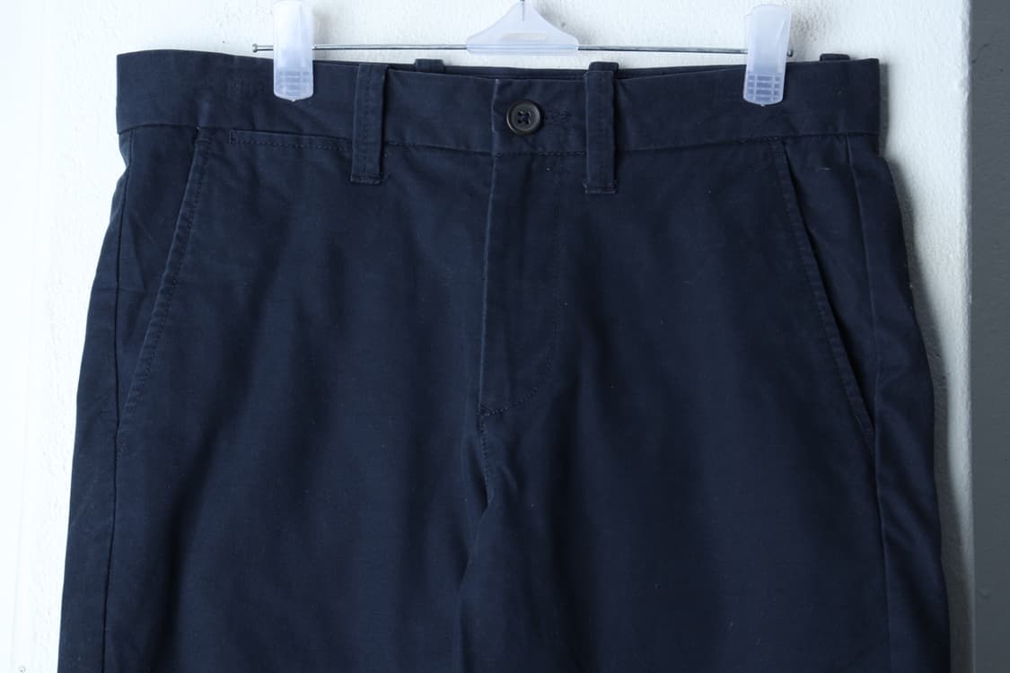 (S) 티니위니 반바지 팬츠 네이비 면 아메카지-P9959 상품이미지3