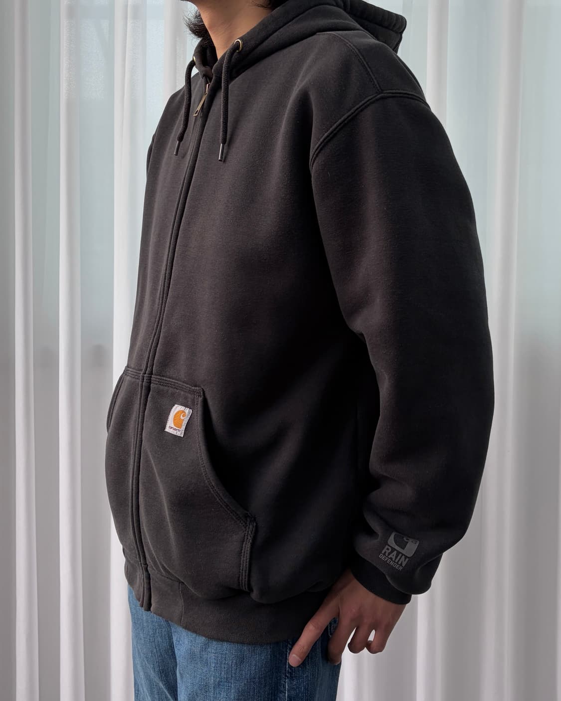 [L]칼하트 써멀 레인디펜더 후드집업 상품이미지2
