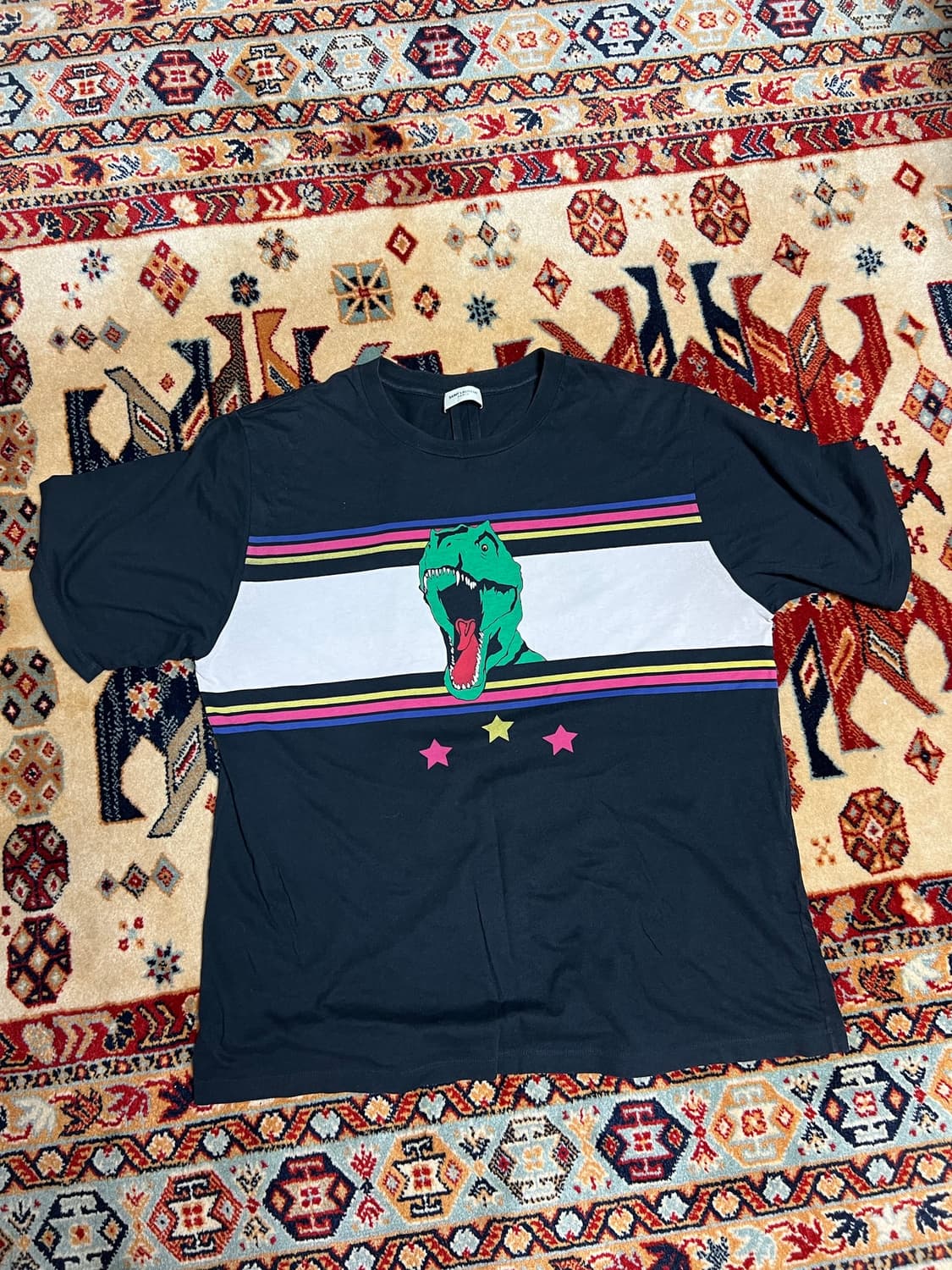 생로랑 티셔츠 Saint Laurent T-Rex Dinosaur  상품이미지1