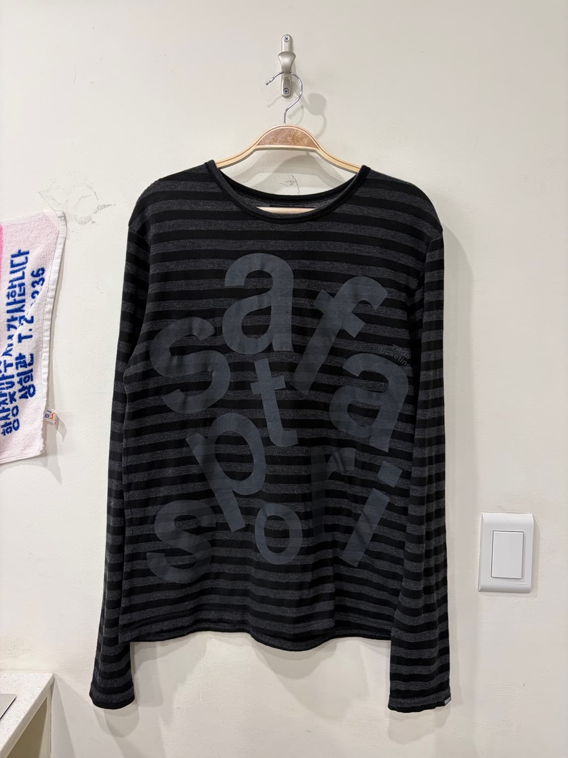 사파리스팟 스트라이프 긴팔 보더티 상품이미지1