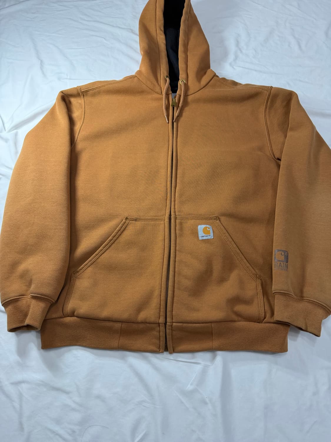 칼하트 레인디펜더 써멀 후드집업 표기S 실측 100~ 상품이미지6