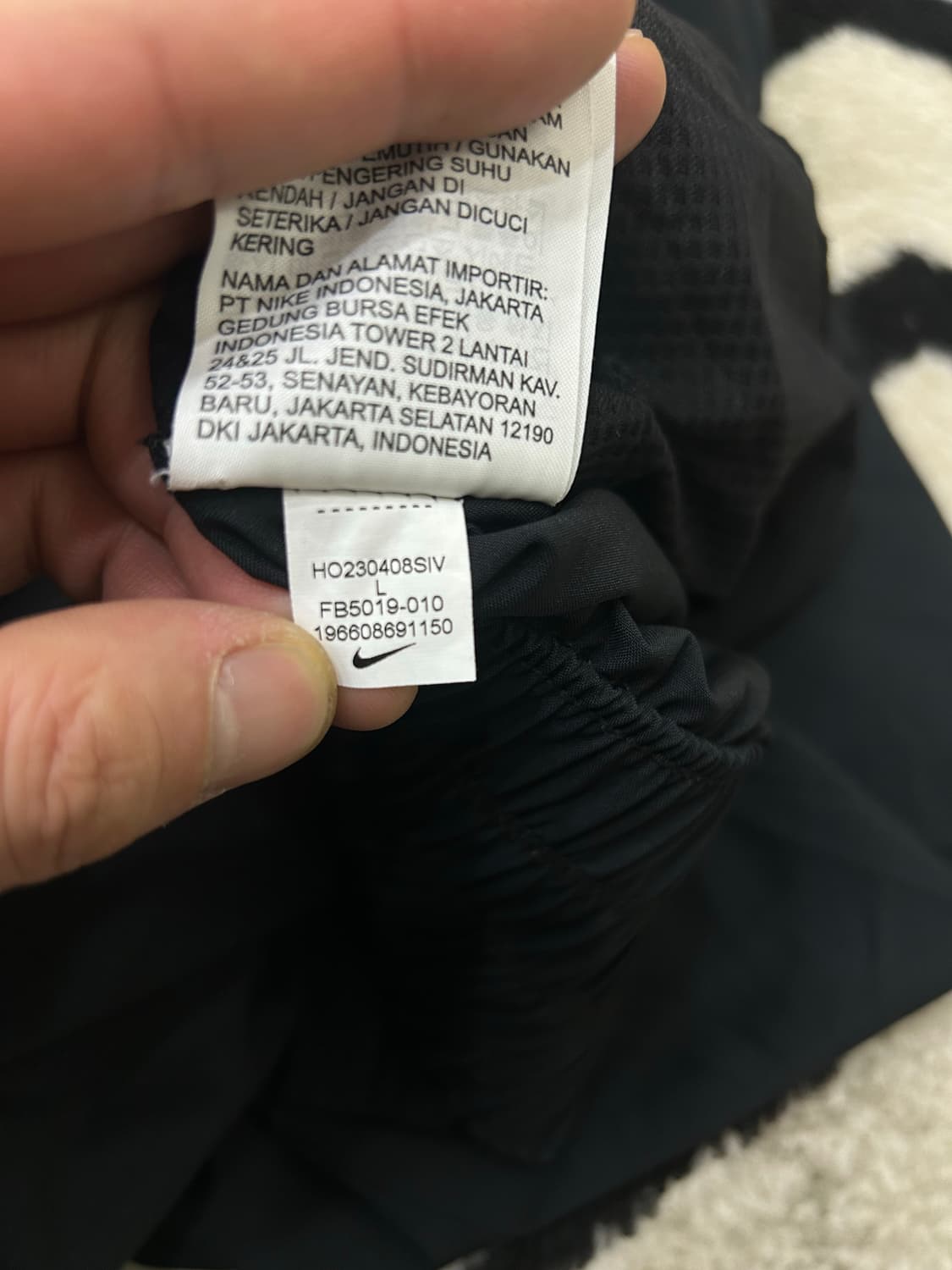 [L]나이키 하이웨스트 드라이핏 팬츠/블랙 상품이미지6