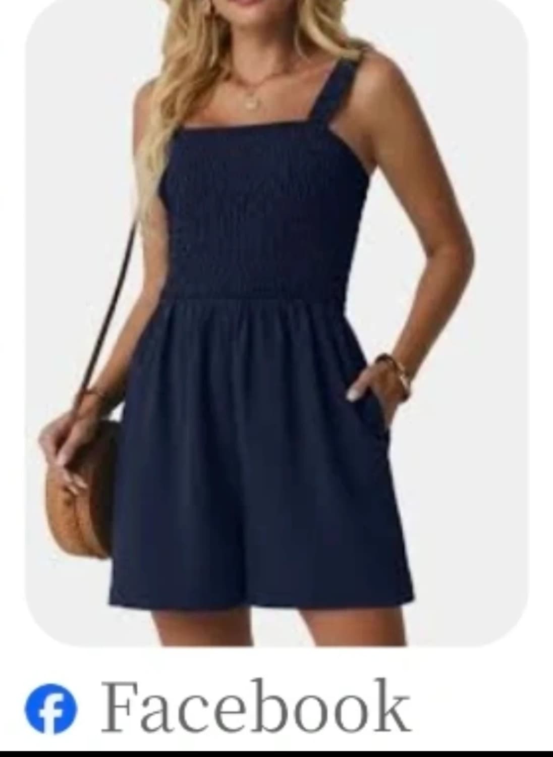 쥬시꾸뛰르(Juicy Couture)의 네이비  스모크 점프수트44-66 상품이미지3