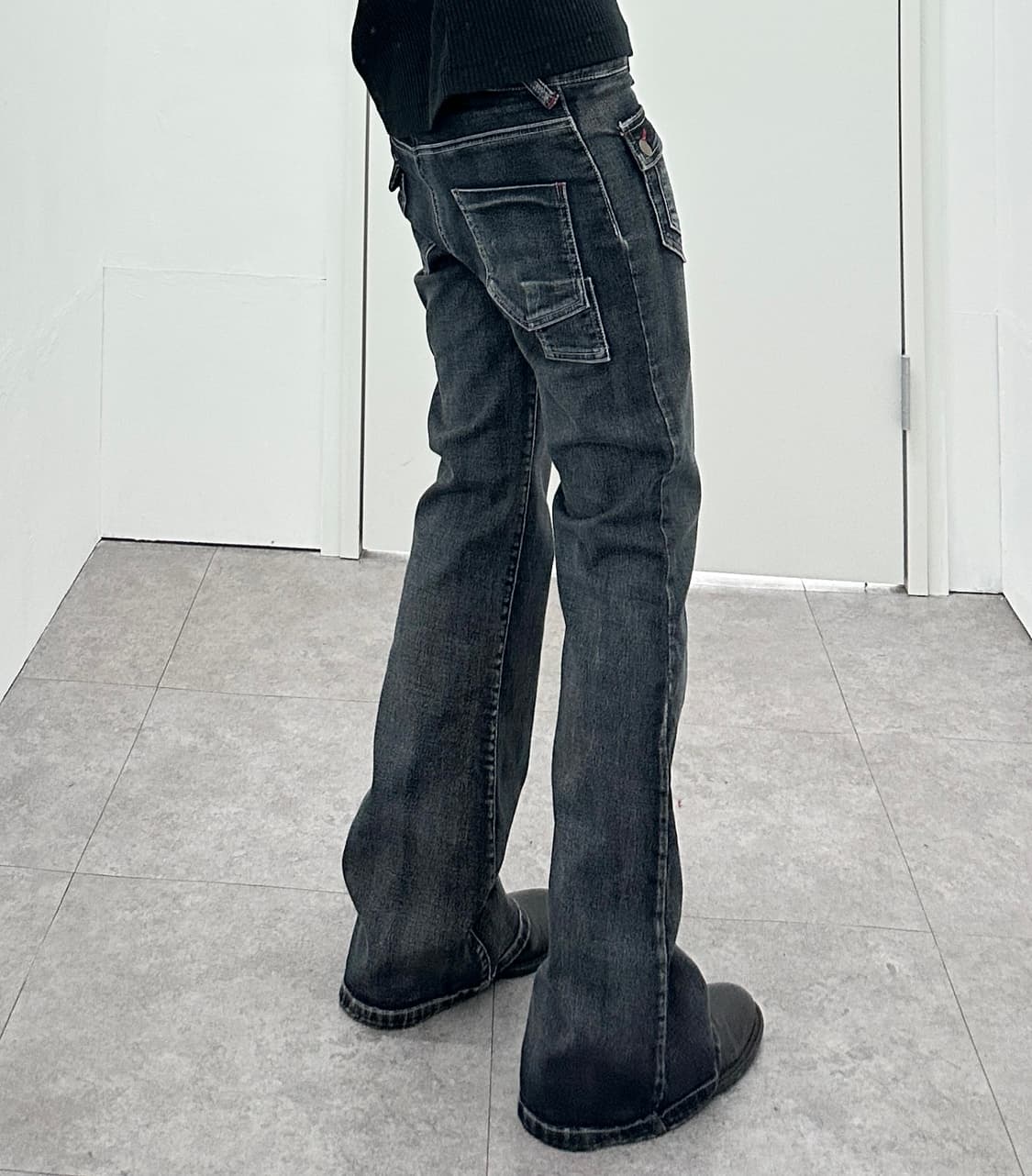 JPN boots cut pocket detail denim pants  상품이미지5