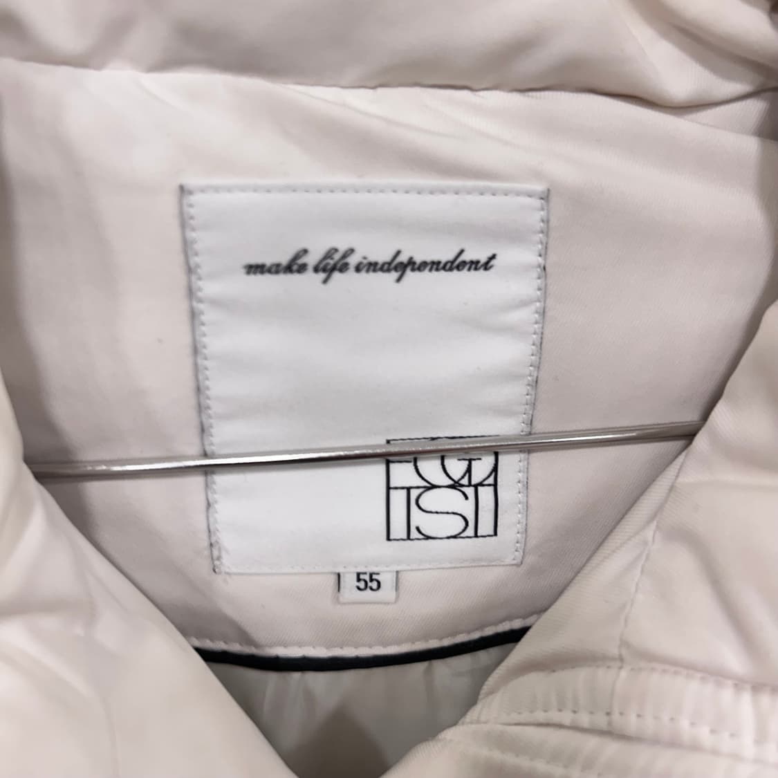 에고이스트 구스다운 니트라이닝 셔링 패딩자켓 상품이미지3