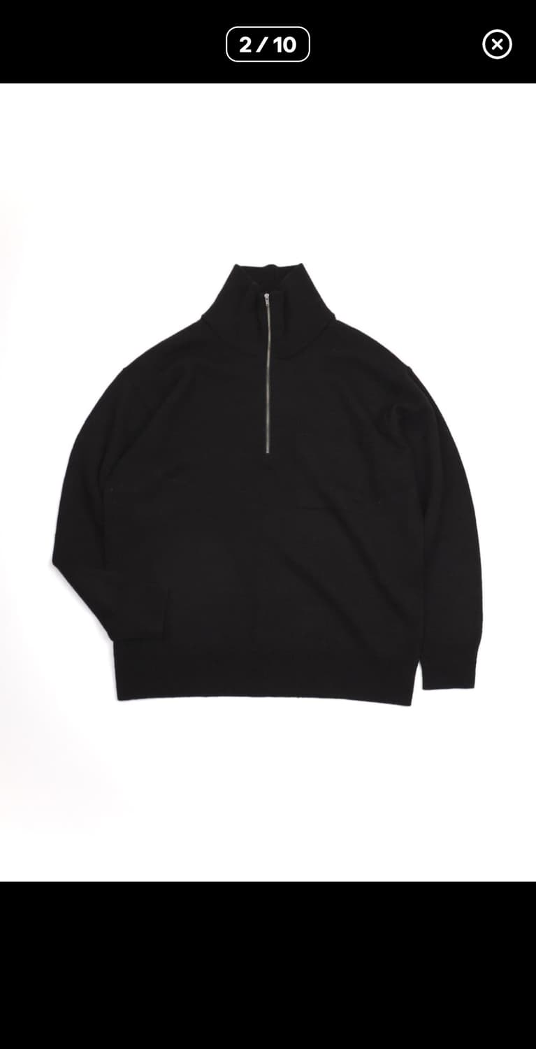 MHL 하프집업 니트 상품이미지4