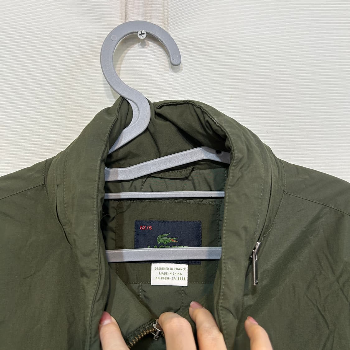 라코스테 남성 내부 누빔 자켓 110  상품이미지2