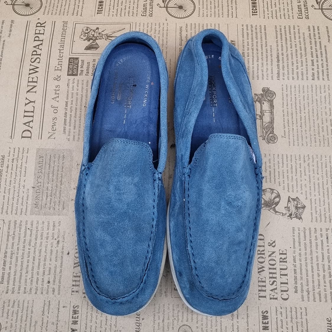 락포트 스웨이드 남성로퍼 260-265 상품이미지2