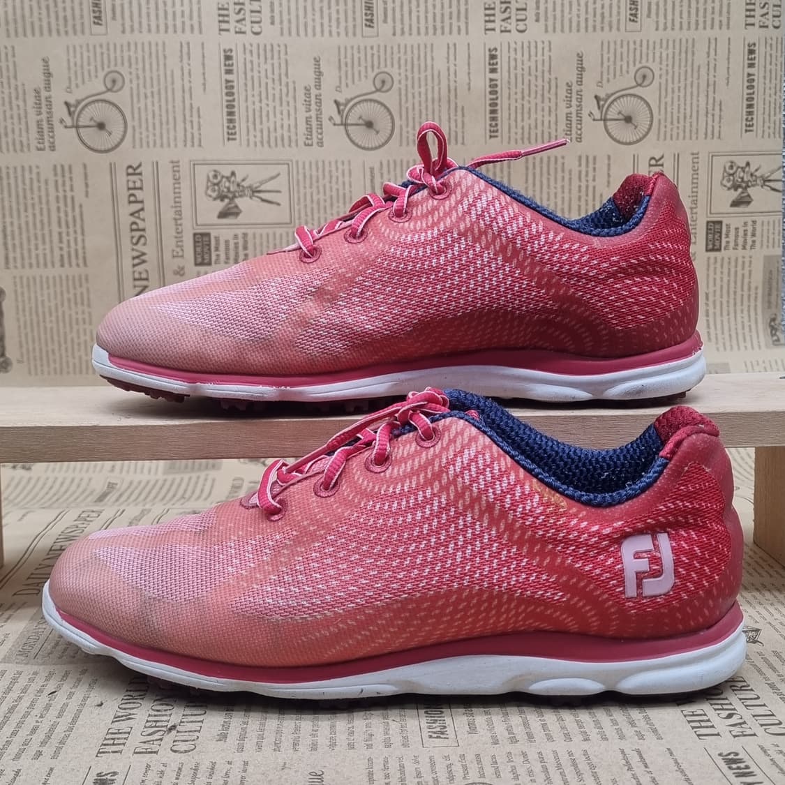 풋조이 FJ 골프화 레드240 상품이미지1