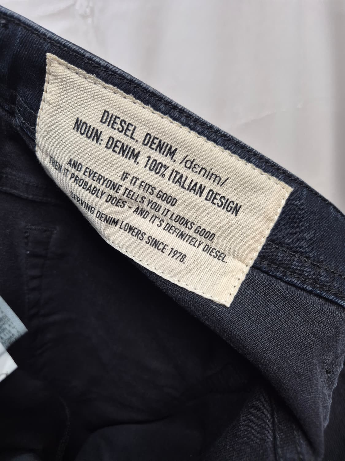 디젤 흑청 데님 상품이미지7