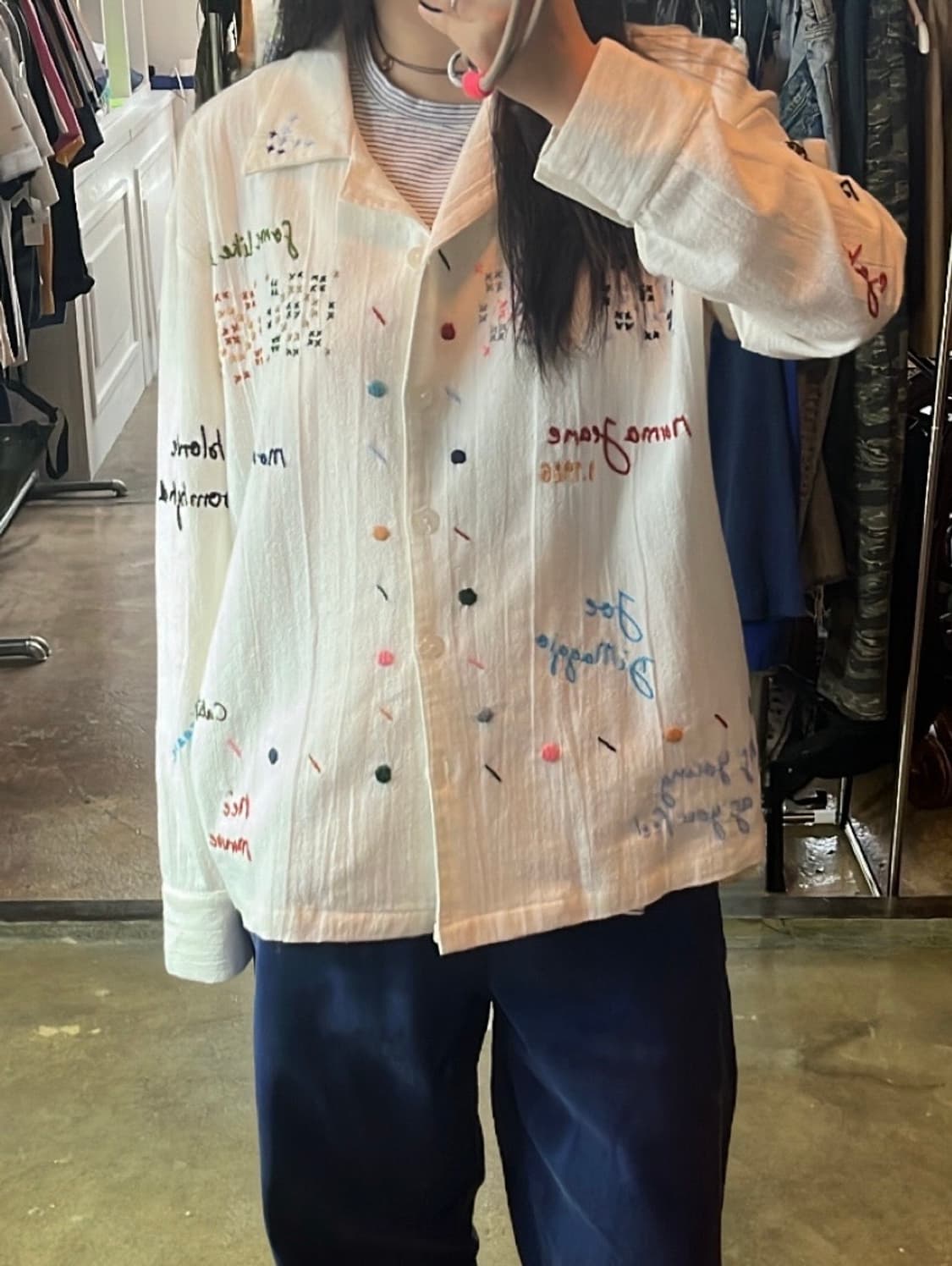 PickleProjects 피클프로젝트 자수셔츠  상품이미지6