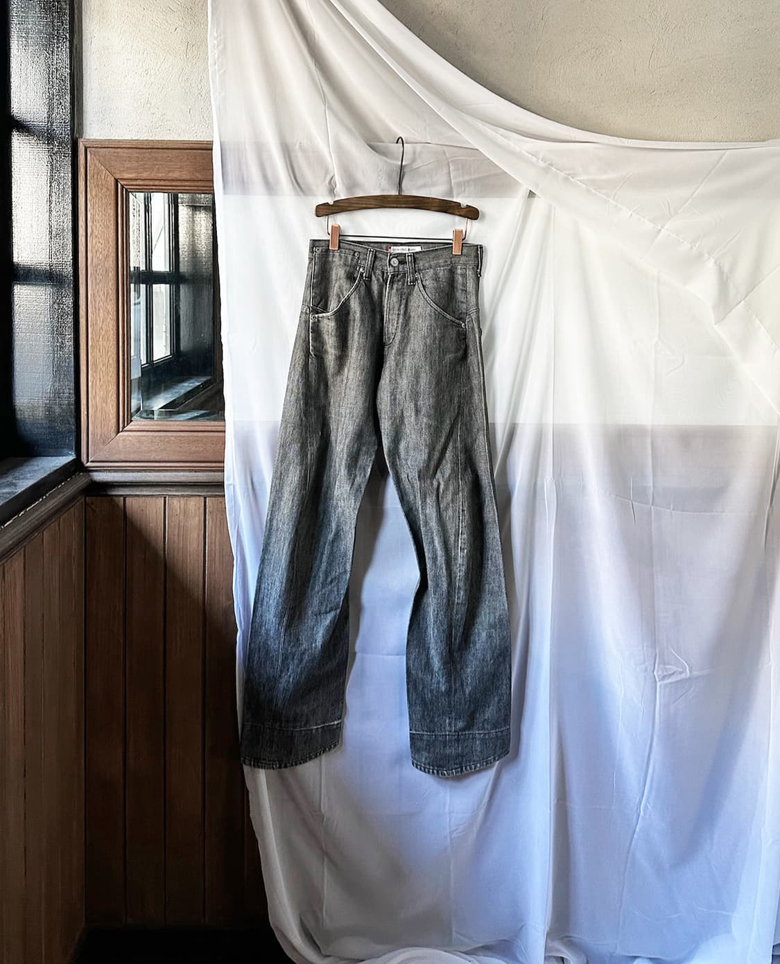 LEVI'S engineered regular black w28 상품이미지6