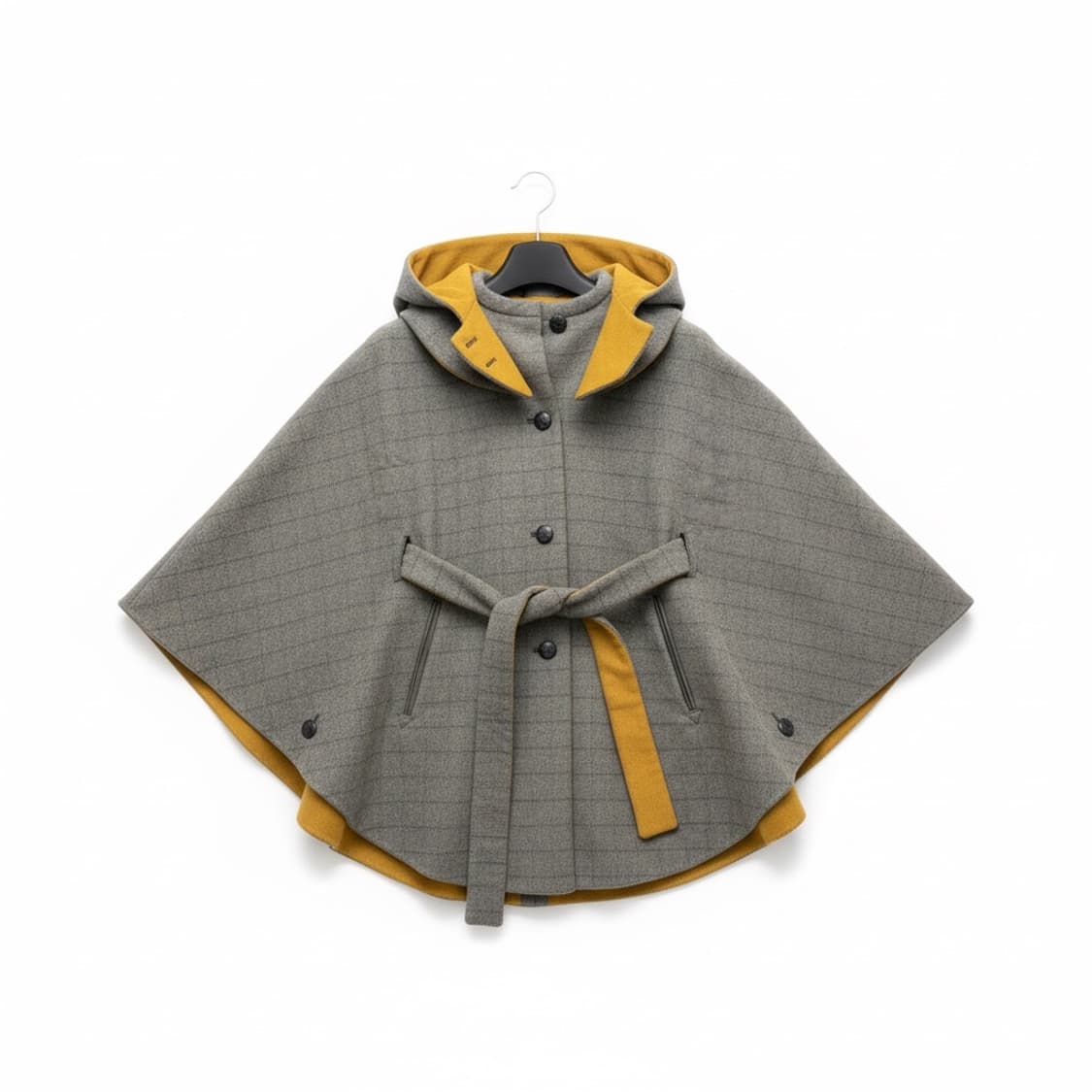 JILL STUART 울 케이프 후드 코트 free 상품이미지1