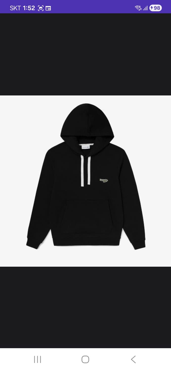 라코스테 와펜 후드  후드티 스웨트 셔츠 맨투맨  M 상품이미지7