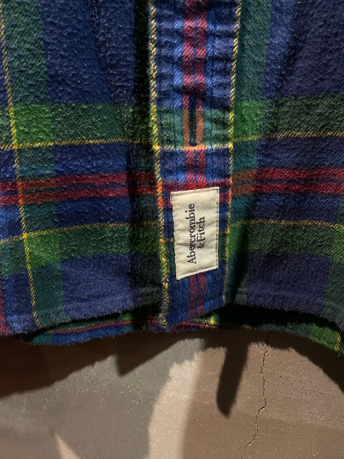 아베크롬비 체크 셔츠 상품이미지4