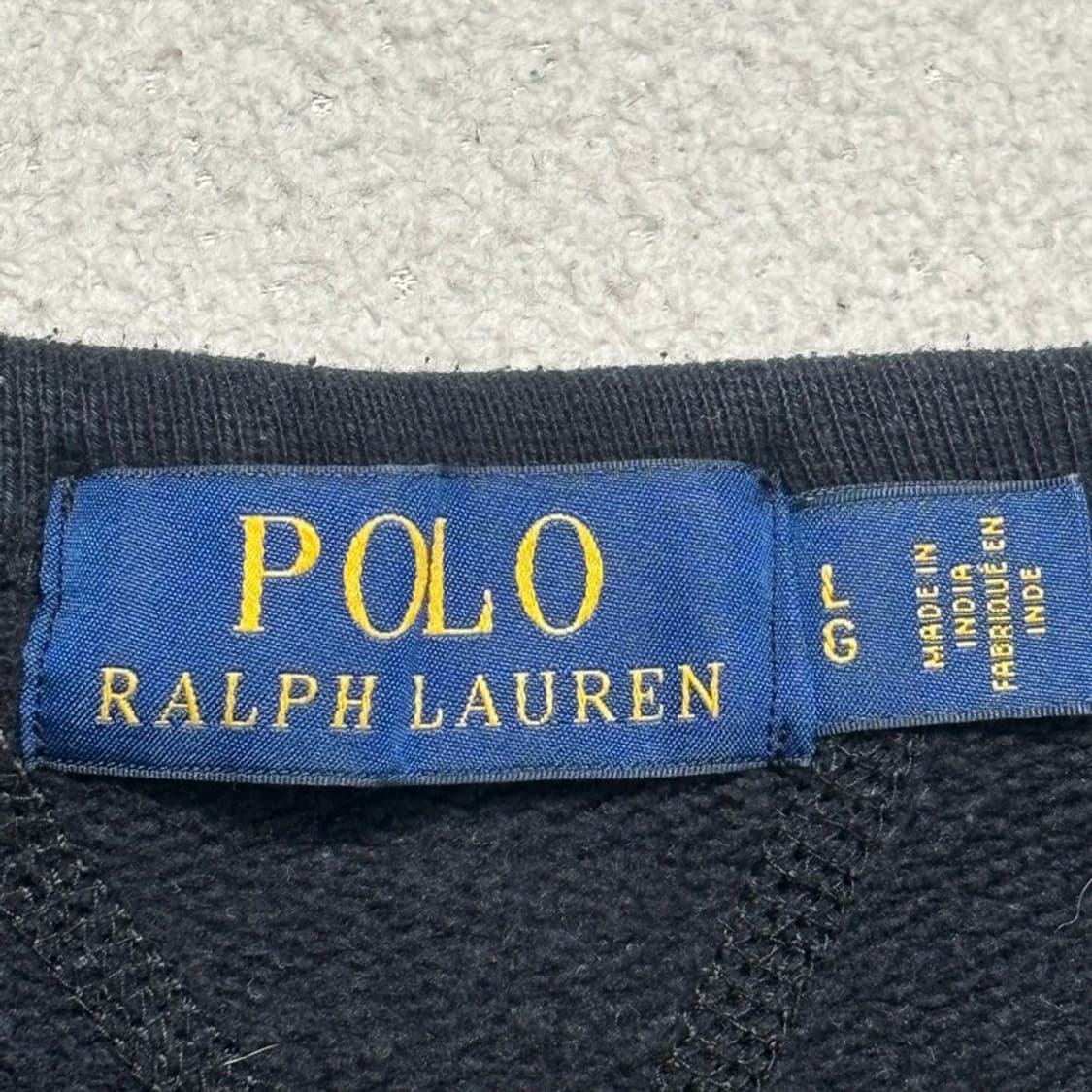 POLO RALPH LAUREN 스웻셔츠 블랙  L 상품이미지4