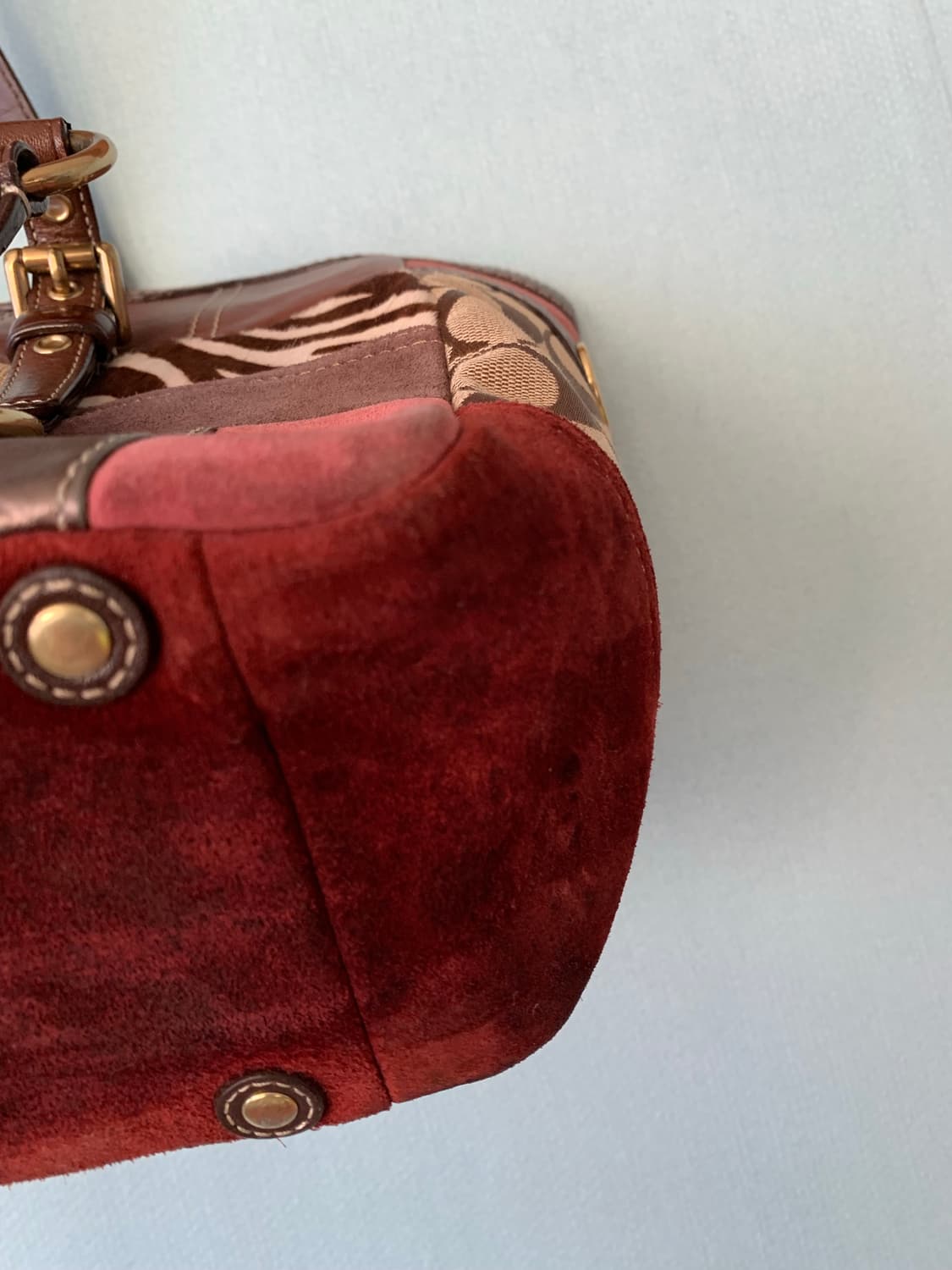 코치 패치워크 토트숄더백 상품이미지6