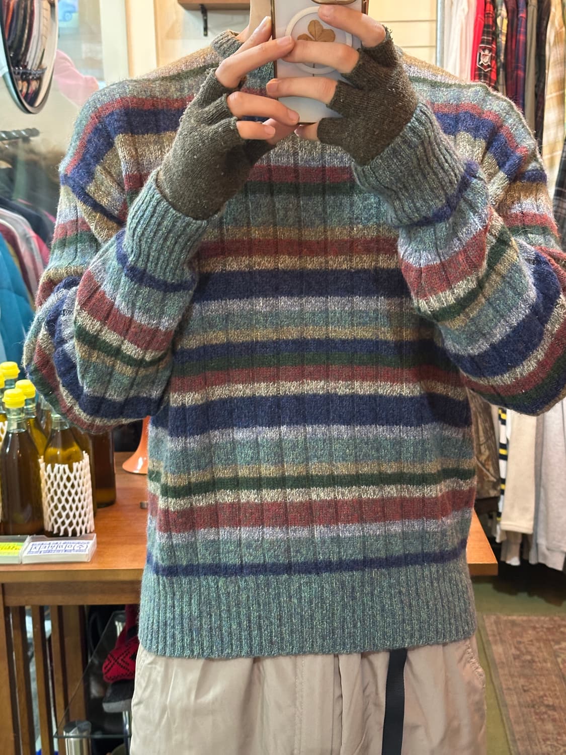 90‘s 셔틀랜드 울100 니트  상품이미지2