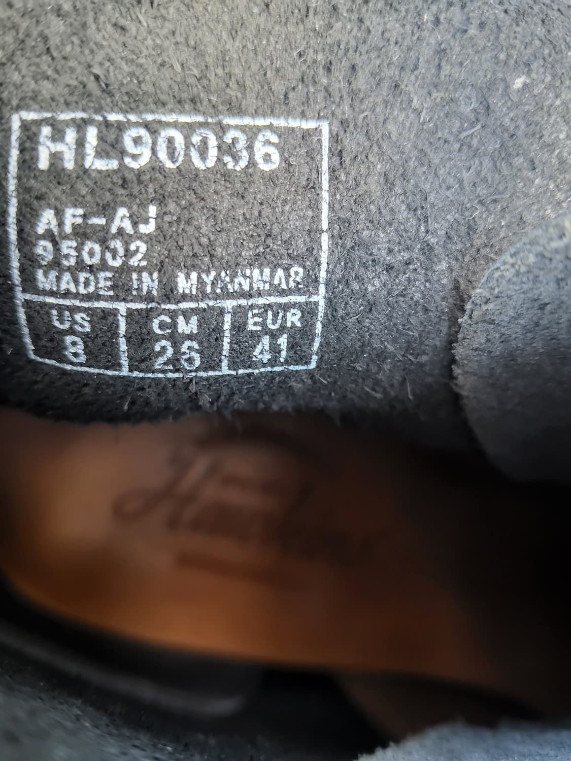 호킨스 에스-팁부츠 블랙 260사이즈  상품이미지2