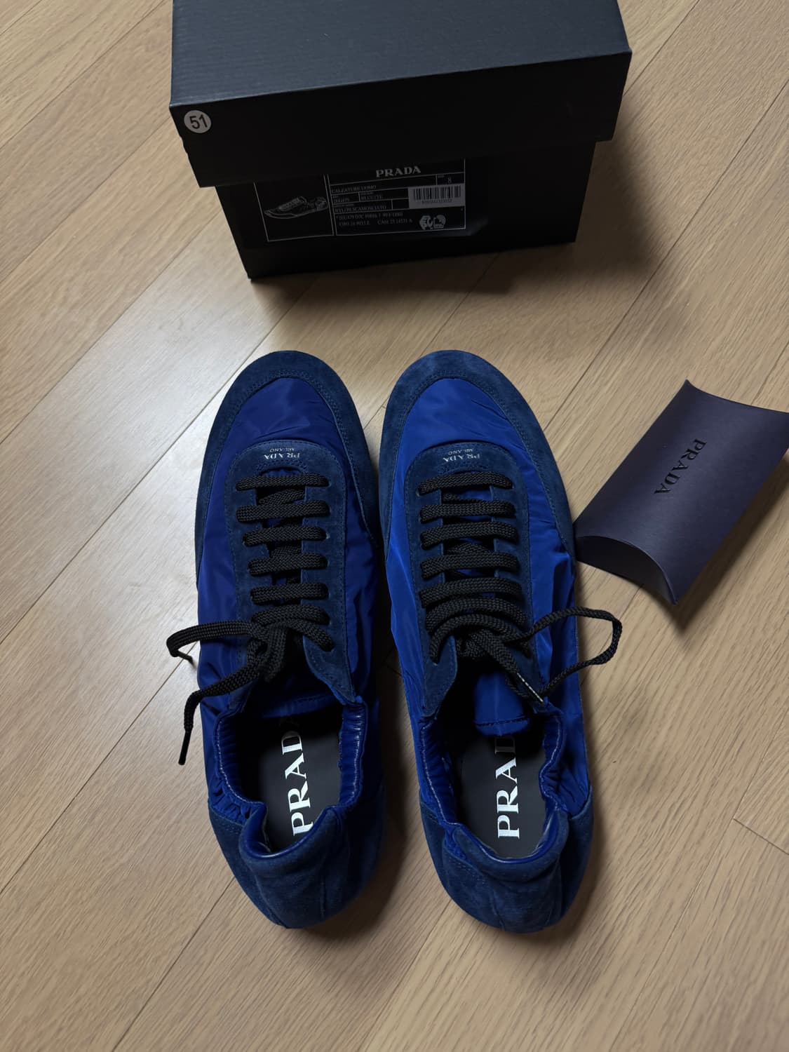 급처 [270] 프라다 컬랩스 블루 상품이미지5