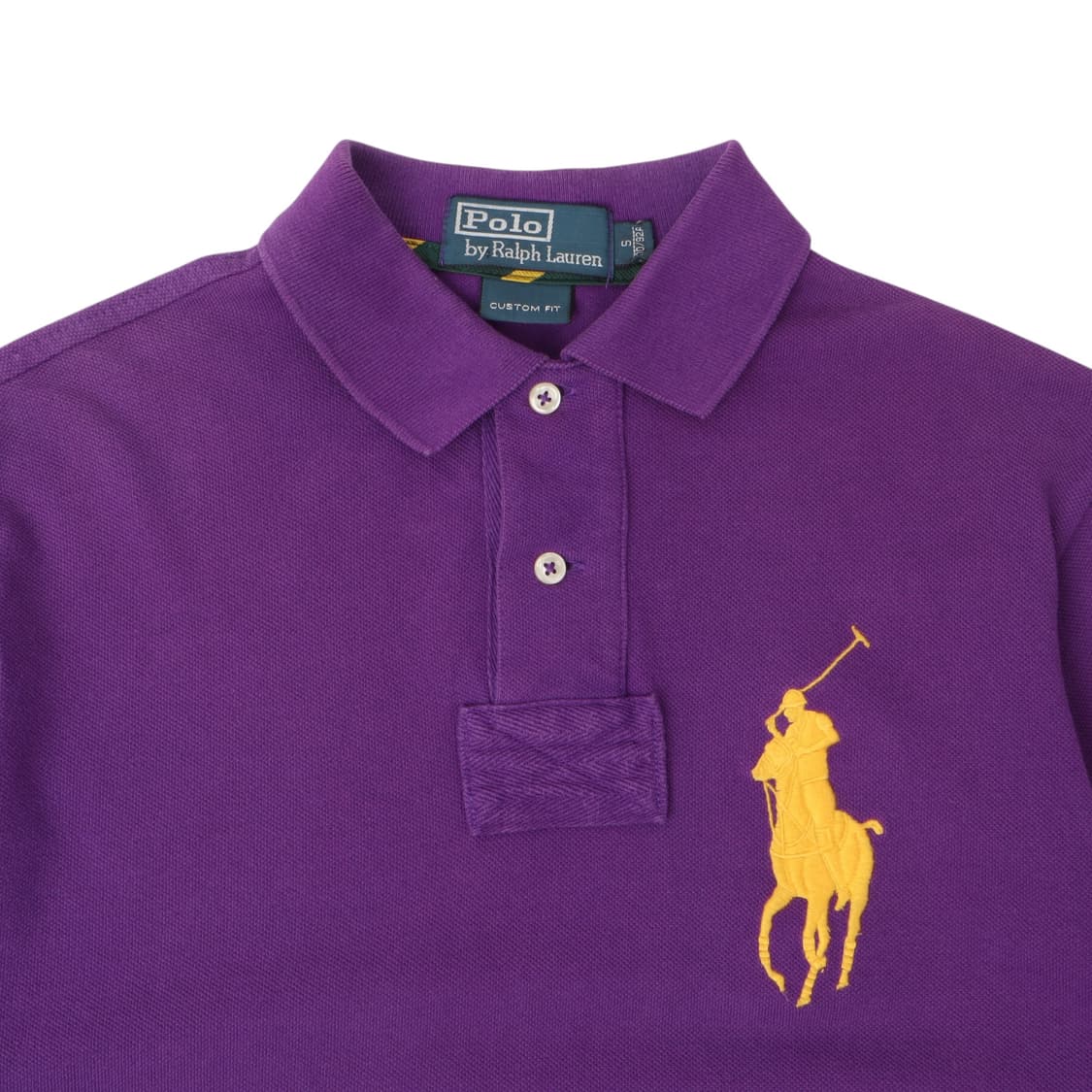폴로 랄프로렌 퍼플 빅포니 카라티 상품이미지2