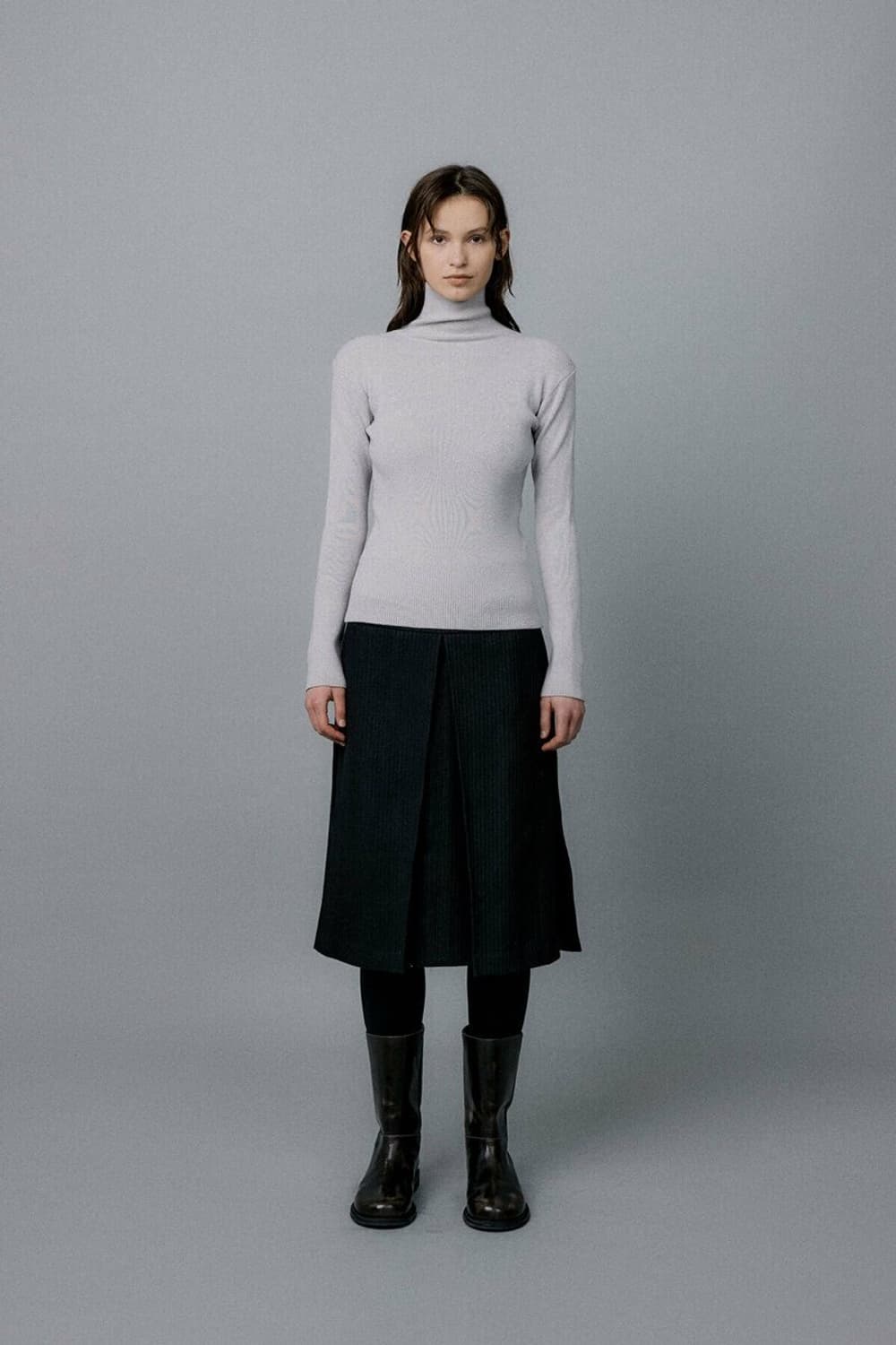 에핑글러 @black@ A TUCK WOOL SKIRT 상품이미지7