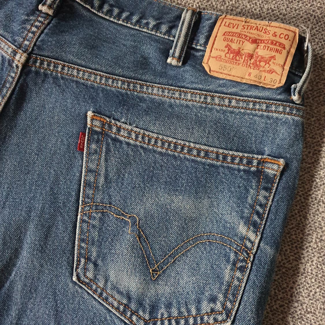리바이스 550 빈티지  데님 No.19 상품이미지9