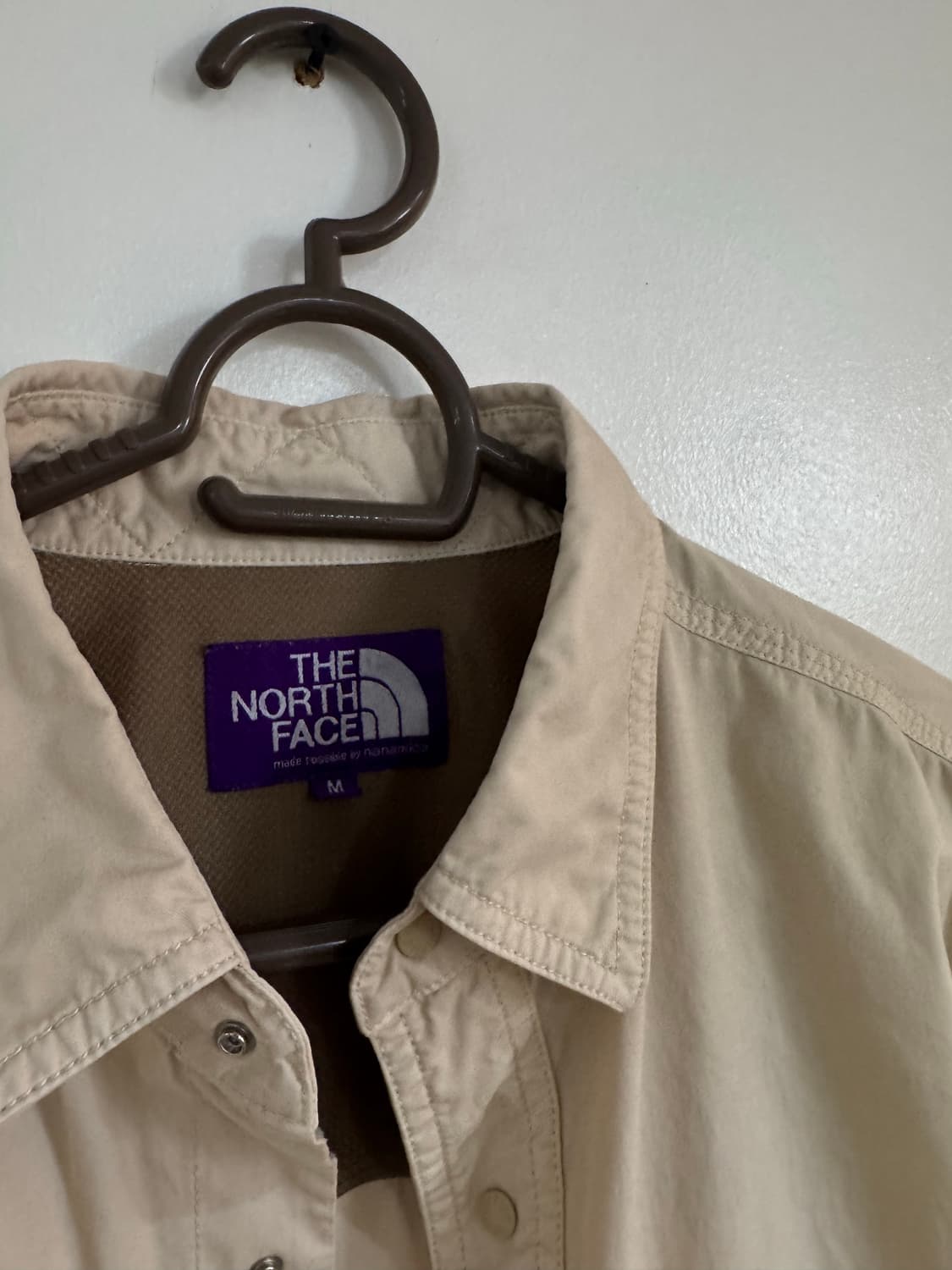 노스페이스 퍼플라벨 by나나미카 윈드셔츠 M사이즈 상품이미지7