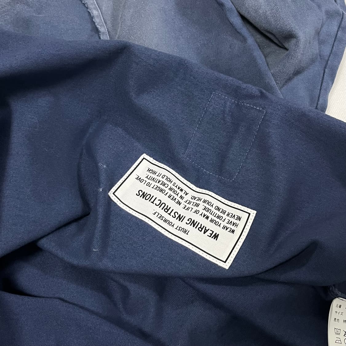 [48,52]미하라야스히로 26ss 선 페이드 폴로 티셔츠/블루 상품이미지3