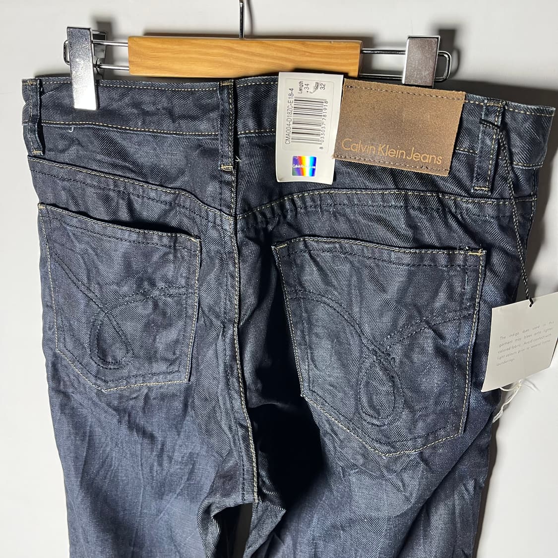[Calvin Klein] 캘빈클라인 진스 페이딩 플리츠 데님팬츠 상품이미지4