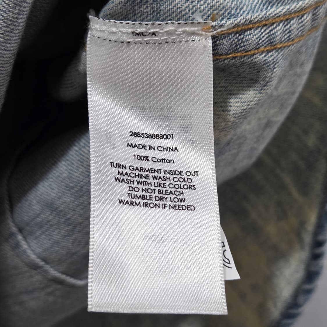 데님엔서플라이 우먼 데님 웨스턴 셔츠 XS 상품이미지4